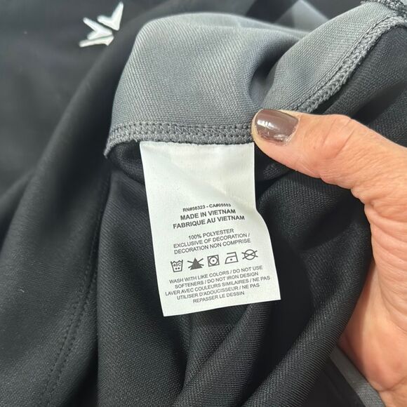 Nike Black and Gray Performance Jacket with Quarter-Zip Size XL - Picture 8 of 10